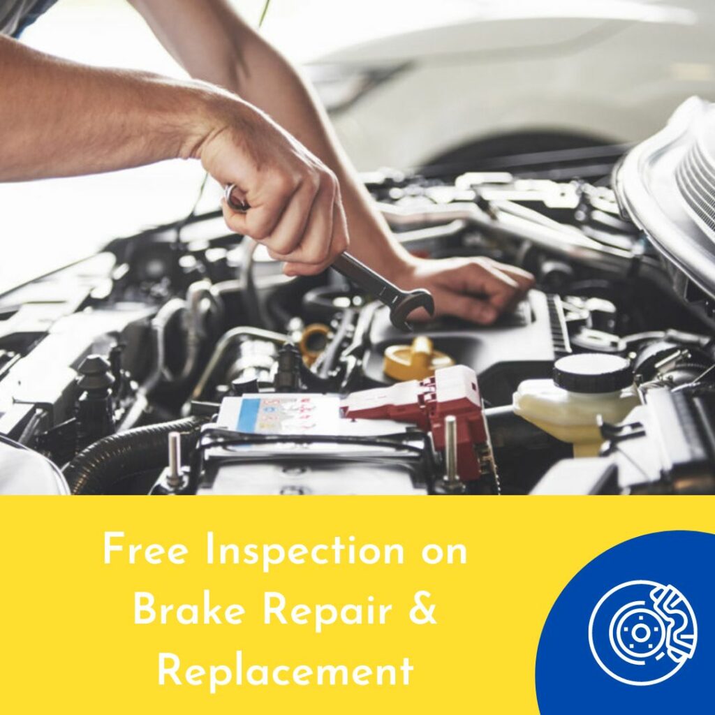 Free inspection on Brake Repair and replacement by Wrenchpatrol